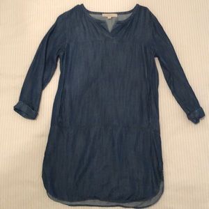 LOFT Chambray Dress